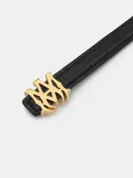 MA QUAD 2 CM BELT - Black(SILK,BLACK)
