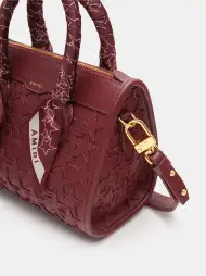 WOMEN - WOMEN'S STARS MICRO TRIANGLE BAG - Burgundy(SILK,Burgundy)