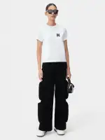 WOMEN - WOMEN'S MA CORE LOGO TEE - White(COTTON JERSEY,White)