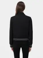 WOMEN - WOMEN'S BONES JACKET - Black(WOOL,BLACK)