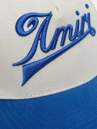 AMIRI TWO TONE CANVAS HAT - True Blue(COTTON,True Blue)