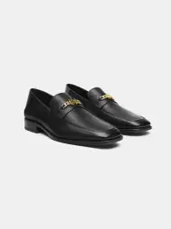 MA SLIP ON LOAFER - Black(SILK,BLACK)