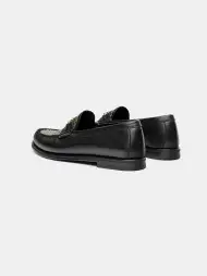MA CHAIN LOAFER - Black(SILK,BLACK)