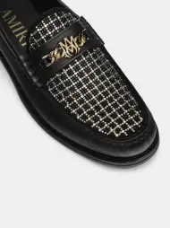 MA CHAIN LOAFER - Black(SILK,BLACK)