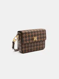 MA QUAD CROSSBODY - Brown(COTTON BLEND,Brown)