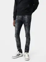 ALL OVER CRYSTAL MX1 JEAN - Midnight Indigo(DENIM,Midnight Indigo)