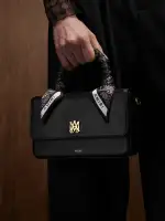WOMEN - WOMEN'S MICRO LONG MA BAG - Black(SILK,BLACK)