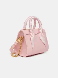 WOMEN - WOMEN'S MA QUAD MICRO TRIANGLE BAG - Pale Peach(SILK,Pale Peach)