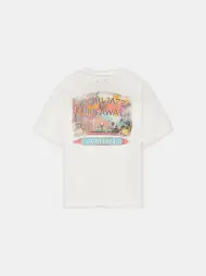 AMIRI JAZZ HIDEAWAY TEE - Ivory(COTTON,Ivory)