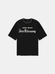 AMIRI JAZZ HIDEAWAY OVERSIZED TEE - Black