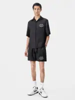 ARTS DISTRICT BOWLING SHIRT - Black(SILK,BLACK)