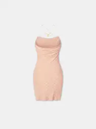 WOMEN - WOMEN'S MA QUAD MINI DRESS - Blush(VISCOSE,Blush)