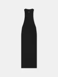 WOMEN - WOMEN'S MA MOCK NECK MAXI DRESS - Black