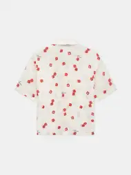 AMIRI DICE BOWLING SHIRT - Alabaster(VISCOSE,Alabaster)