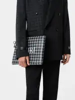 AMIRI MA QUAD LARGE POUCH - Black(COTTON BLEND,BLACK)