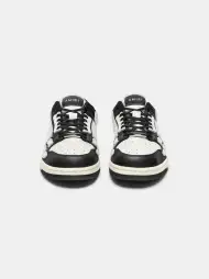 SKEL-TOP LOW - BLACK/WHITE(SILK,Black/White)