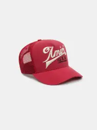AMIRI GOOD LIFE TRUCKER HAT - Deep Red(CANVAS,Deep Red)