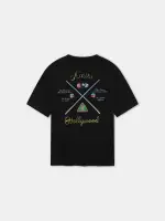 AMIRI POOL CUE TEE - Black(COTTON,BLACK)
