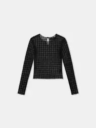 WOMEN - WOMEN'S MA QUAD LACE TOP - Black