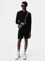 22 SHORT - Black(EGYPTIAN COTTON,BLACK)