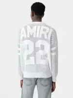 AMIRI 22 CREWNECK - White(EGYPTIAN COTTON,White)