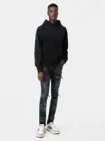 ALL OVER CRYSTAL MX1 JEAN - Midnight Indigo(DENIM,Midnight Indigo)