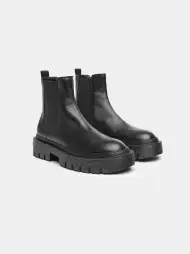 JUMBO CHELSEA BOOT - Black(SILK,BLACK)