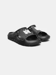 SUNDAY SLIDE - Black(Polyurethane,BLACK)
