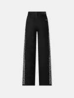WOMEN - WOMEN'S MA QUAD CRYSTAL WIDE STRAIGHT - Black(DENIM,BLACK OD)