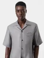ARTS DISTRICT BOWLING SHIRT - Grey(SILK,Grey)