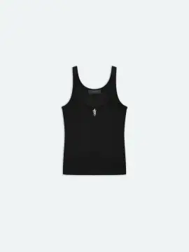 WOMEN - WOMEN'S RIB TANK - Black