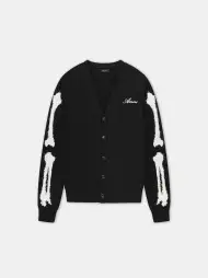 BONES CARDIGAN - Black