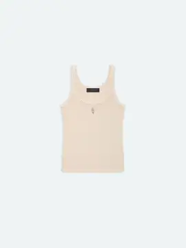 WOMEN - WOMEN'S RIB TANK - Summer Sand