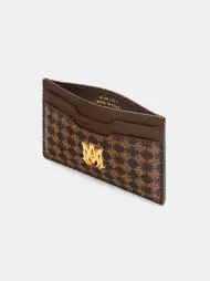 MA QUAD CARD HOLDER - Brown(COTTON BLEND,Brown)