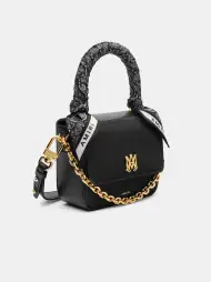 WOMEN - WOMEN'S MICRO MA BAG WITH CHAIN HANDLE - Black(SILK,BLACK)