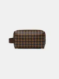 AMIRI MA QUAD DOPP KIT - Chocolate(COTTON BLEND,Chocolate)