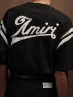 AMIRI OVERSIZED TEE - Black(COTTON,BLACK)