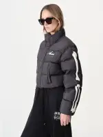 WOMEN - WOMEN'S BONES CROPPED DOWN JACKET - Black(NYLON,BLACK)