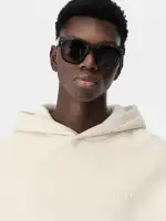 AMIRI OVERSIZED HOODIE - Birch(COTTON,BIRCH)