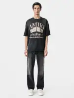 AMIRI THEATRES OVERSIZED TEE - Black(COTTON,BLACK)