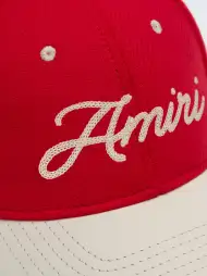 AMIRI PANTHER TWO TONE HAT - Deep Red(WOOL BLEND,Deep Red)