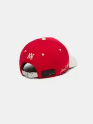 AMIRI PANTHER TWO TONE HAT - Deep Red(WOOL BLEND,Deep Red)