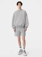 AMIRI EMBROIDERED SHORT - Grey(COTTON,Grey)