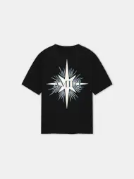 AMIRI STARBURST TEE - Black(COTTON,BLACK)