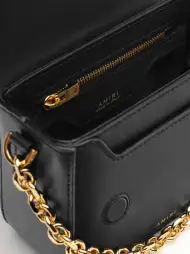 WOMEN - WOMEN'S MICRO MA BAG WITH CHAIN HANDLE - Black(SILK,BLACK)