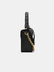 WOMEN - WOMEN'S MICRO MA BAG WITH CHAIN HANDLE - Black(SILK,BLACK)
