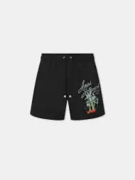 AMIRI HOLLYWOOD SWIM TRUNK - Black