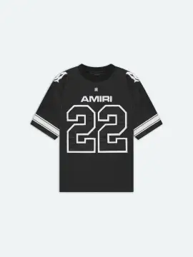 22 MESH TEE - BLACK