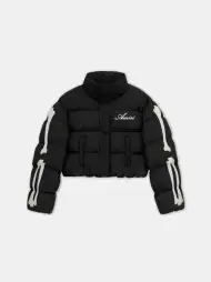 WOMEN - WOMEN'S BONES CROPPED DOWN JACKET - Black