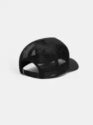 3 Star Trucker Hat - Black/White(COTTON,Black/White)